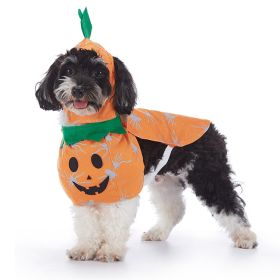 Pet Supplies Universal Clothes Bat (Option: PF100 Orange Pumpkin-S)