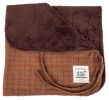 Touchdog 2-In-1 Windowpane Plaided Dog Jacket With Matching Reversible Dog Mat