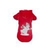 Pet Life LED Lighting Holiday Snowman Hooded Sweater Pet Costume