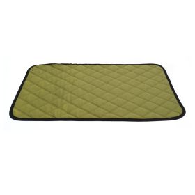 Pet Diaper Pad Reusable Washable Absorbent Non-Slip Waterproof Diaper Diaper Non-Wet; Dog Diaper Pad (Color: Yellow-green, size: XL)