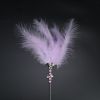 1Pc Cat Interactive Toy Stick Feather Wand with Small Bell Toys Plastic Artificial Colorful Cat Teaser Toy Supplies