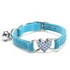 Pet Collar Adjustable Soft Collar With Bell For Dogs Kitten Cats