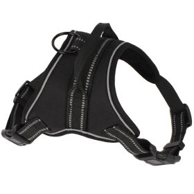 Pet Harness Medium To Large Dogs Dog (Option: Black-XL)